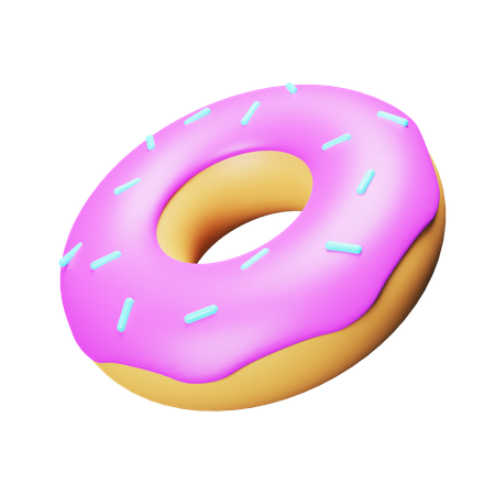 Donut  3D Icon