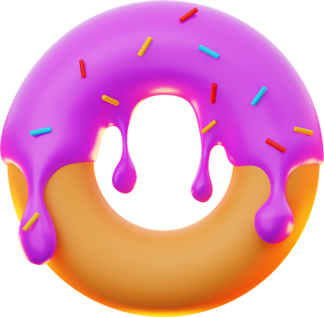 Donut  3D Icon