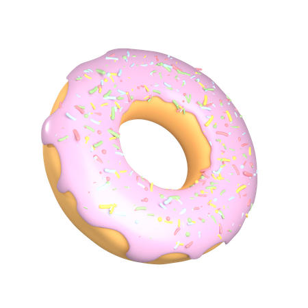 Donut  3D Icon