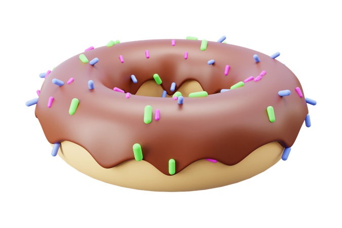 Donut  3D Icon