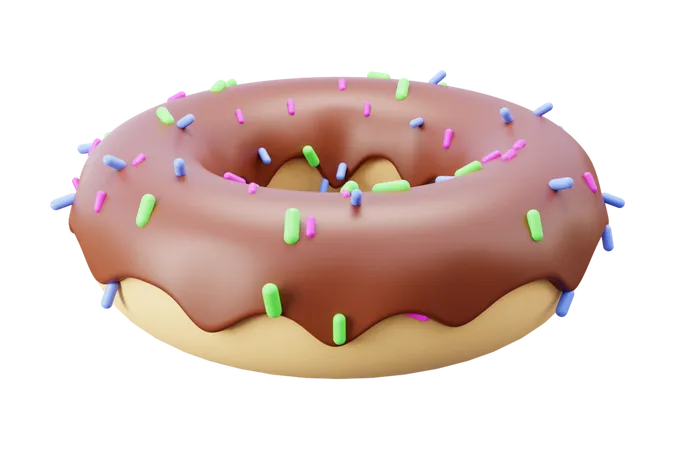 Donut  3D Icon