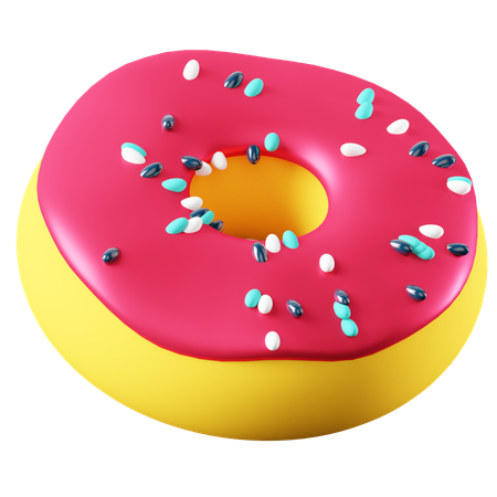 Donut  3D Icon