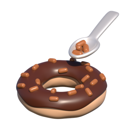 Donut  3D Icon