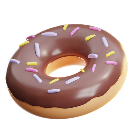 Donut  3D Icon