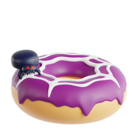 Beignet d'Halloween  3D Icon