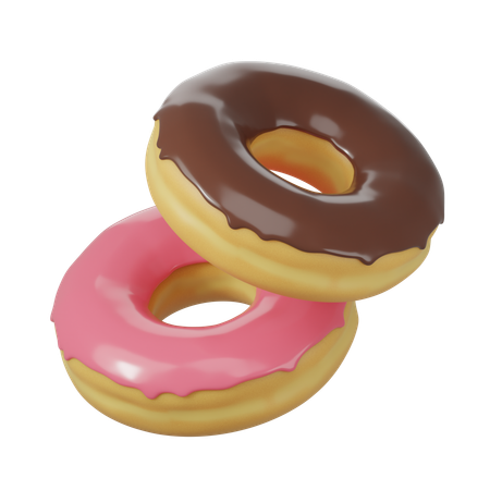 Beignets  3D Icon