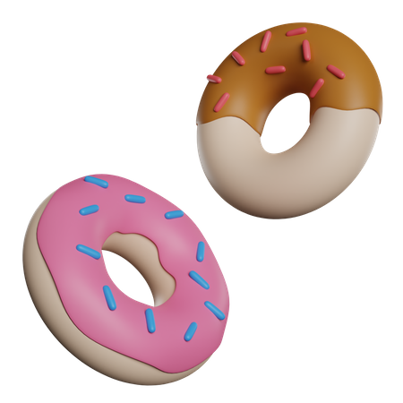 Beignets  3D Icon