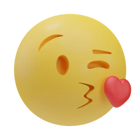 Beijo  3D Emoji