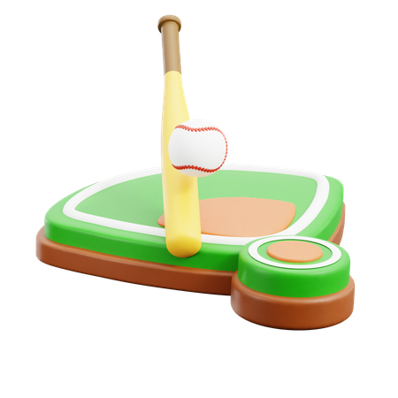 Béisbol  3D Icon