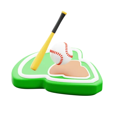 Béisbol  3D Icon