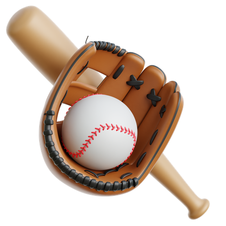 Béisbol  3D Icon