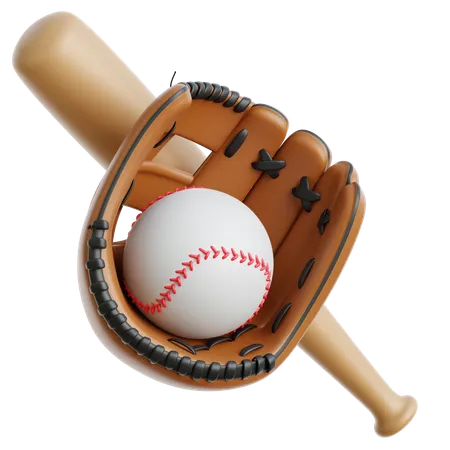 Béisbol  3D Icon