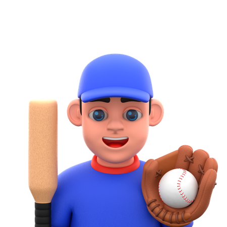 Béisbol  3D Icon