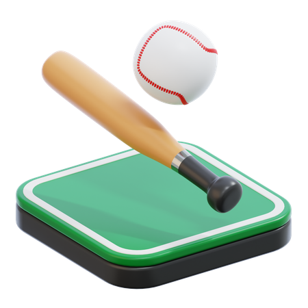 Béisbol  3D Icon