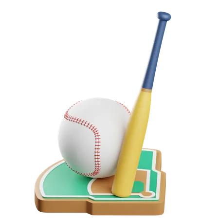 Béisbol  3D Icon