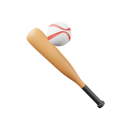 Béisbol  3D Illustration