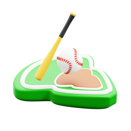 Beisebol  3D Icon