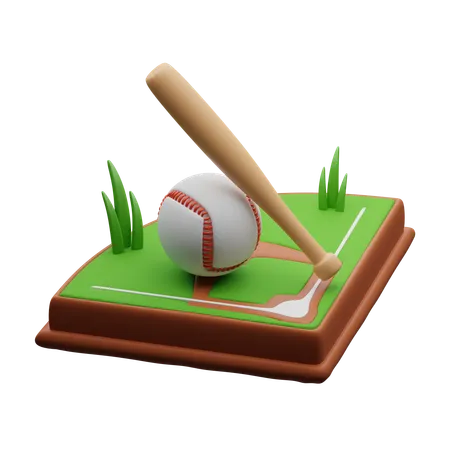 Beisebol  3D Icon