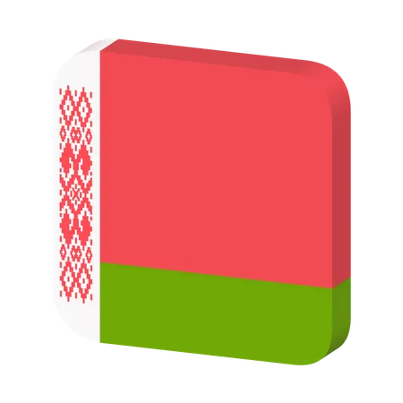 Belarus Flag  3D Icon