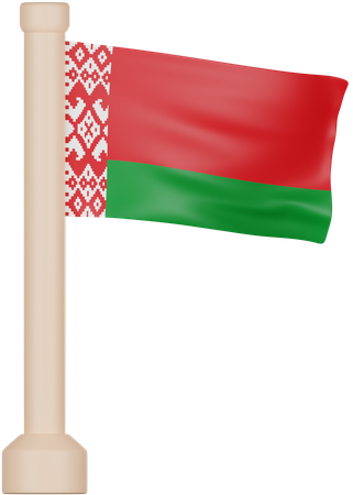 Belarus Flag  3D Icon