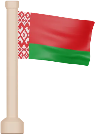 Belarus Flag  3D Icon