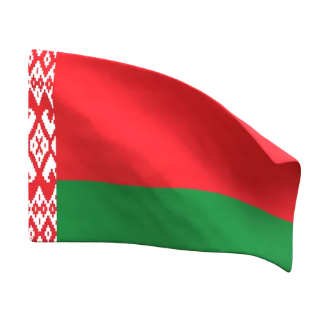 Belarus Flag  3D Icon