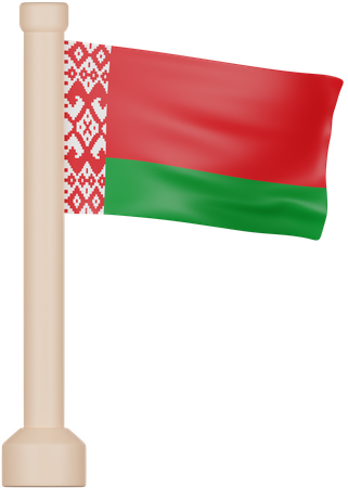Belarus Flag  3D Icon