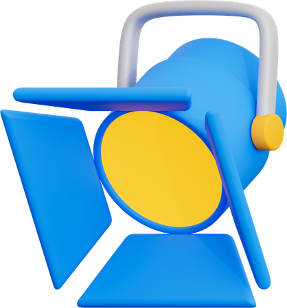 Beleuchtung  3D Icon
