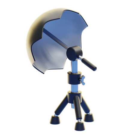 Beleuchtungsschirm  3D Icon
