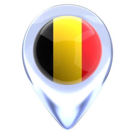 Belgien  3D Icon