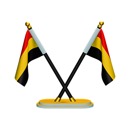 Belgien Flagge  3D Icon