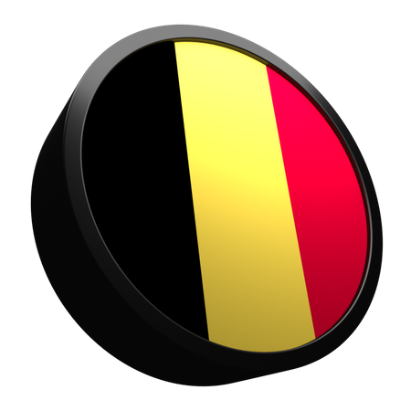 Belgien Flagge  3D Flag