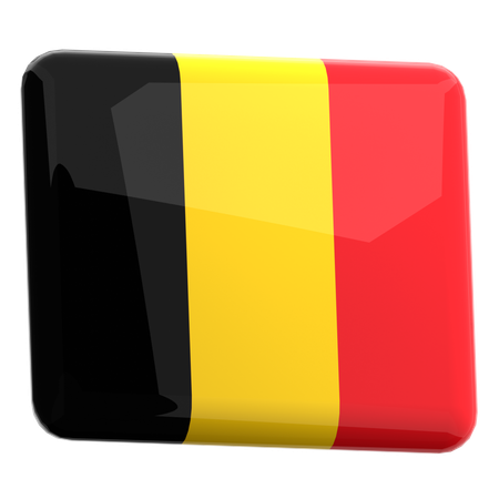 Belgium  3D Icon