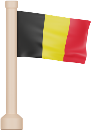 Belgium Flag  3D Icon