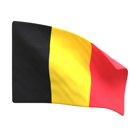 Belgium Flag  3D Icon