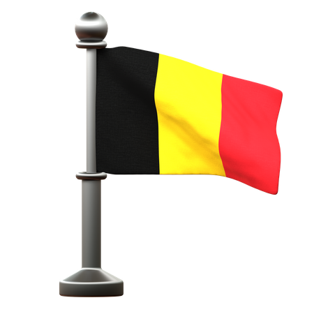 Belgium Flag  3D Icon