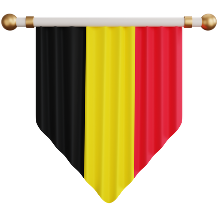 Belgium Flag  3D Icon
