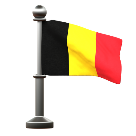 Belgium Flag  3D Icon