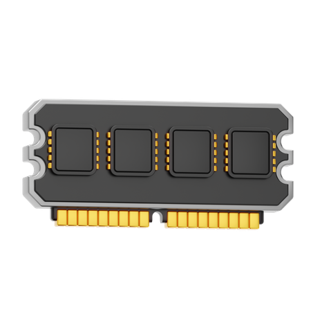 RAM  3D Icon