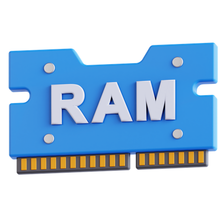 RAM  3D Icon