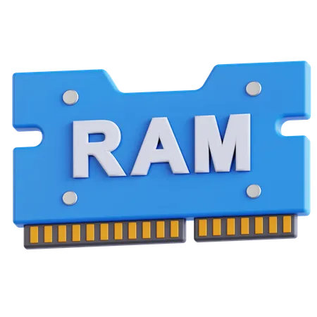 RAM  3D Icon