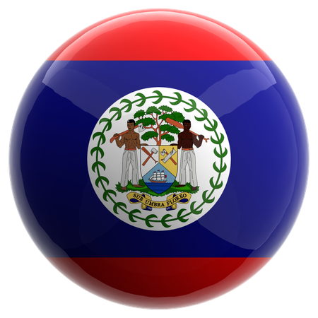 Belize  3D Icon