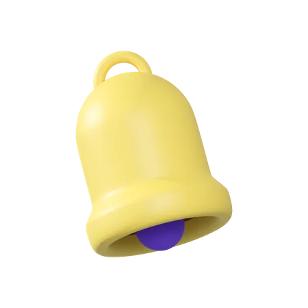 3 D Rendering Of Bell Icon Isolated 3D Illustration