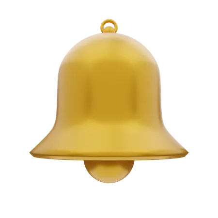 This Is The Bell Commonly Used In Design And Games 3D Illustration