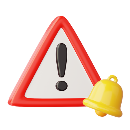 Bell Alert  3D Icon