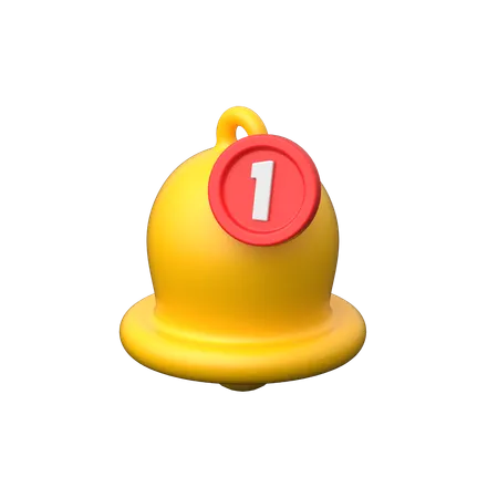 Bell Alert  3D Icon