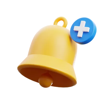 Bell Alert Alarm New Notification  3D Icon