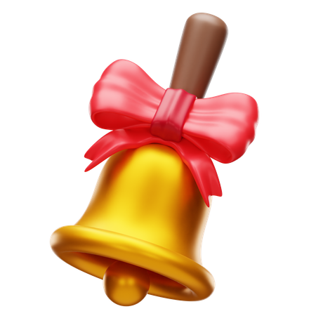 Bell and Ribbon  3D Icon