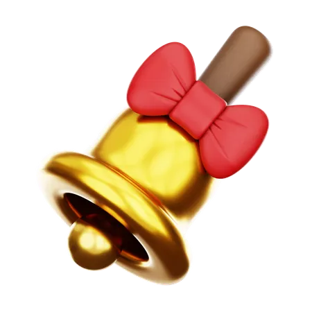 Bell And Ribbon  3D Icon