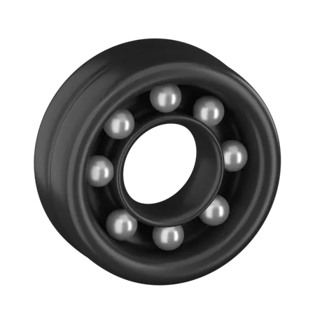 Bell Bearing Automotive Parts 3 D Icon 3D Icon